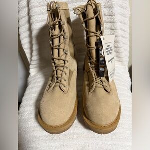 Rocky Military Army Combat Men Boots Gore-Tex Tan Steel Toe 12.5.NWT